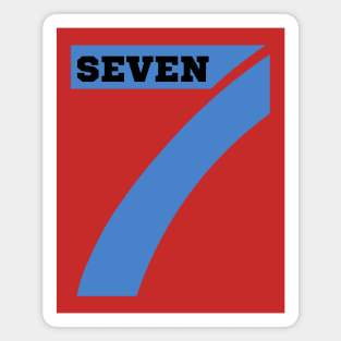 Seven Warriors Volleyball team Magnet